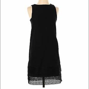 Banana Republic Women Sleeveless Casual Dress Black Size 0